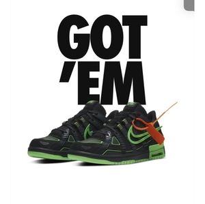Offwhite  nike air rubber dunk